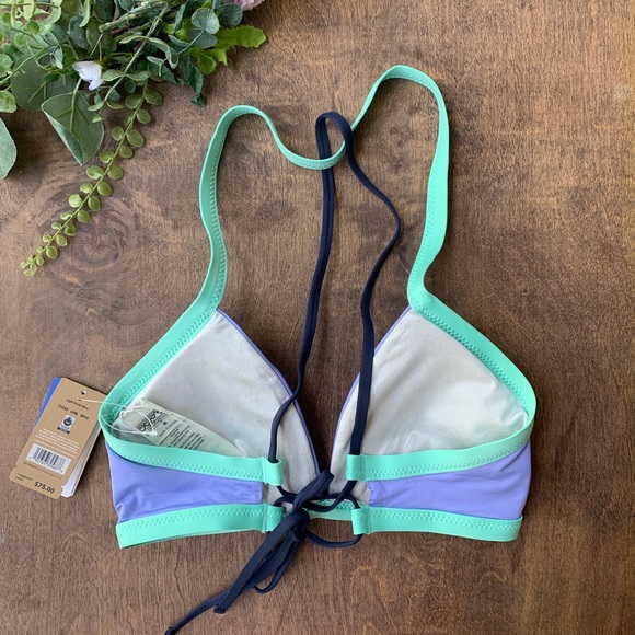 NWT Patagonia Nanogrip Top Light Violet Blue - Picture 2 of 6